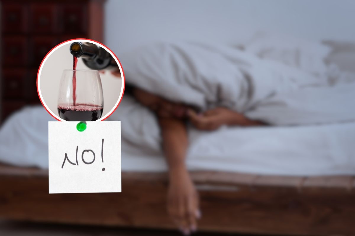 No, bere vino prima di andare a letto non è affatto una buona idea: gli esperti spiegano perché